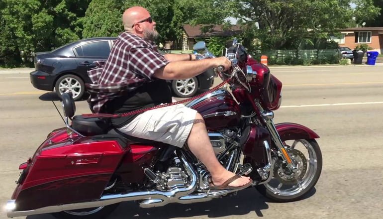 get back whips for motorcycle