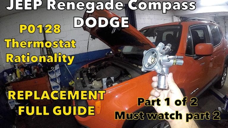 Stepbystep guide: 2017 Jeep Renegade thermostat replacement for optimal performance