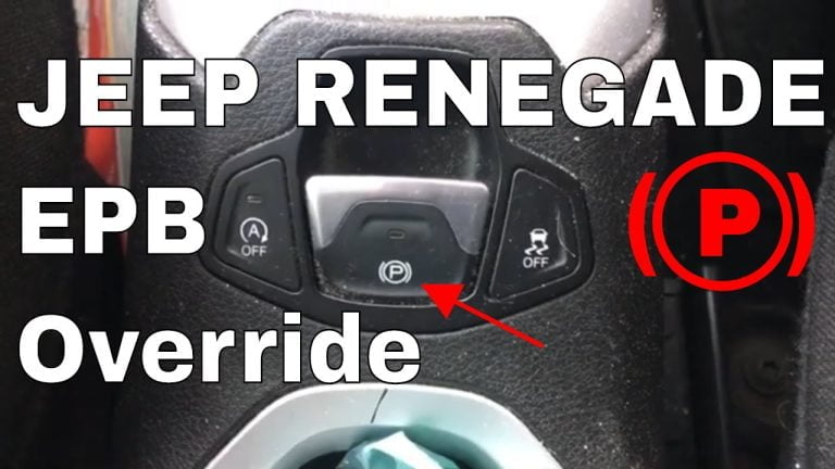 Top 7 Tips for a Smooth 2016 Jeep Renegade Service Electronic Parking Brake