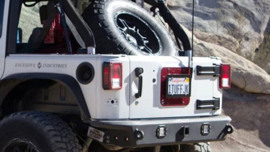 Jeep JK Spare Tire Carrier Upgrade