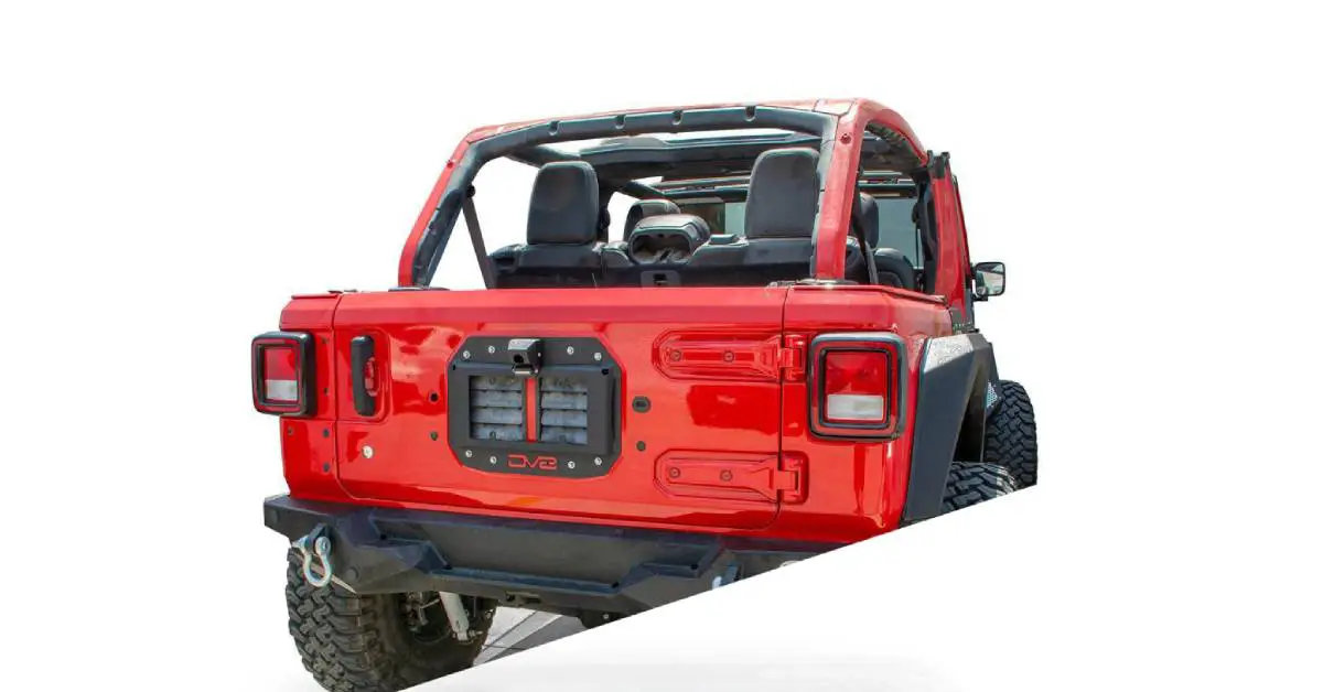 Jeep Wrangler JK Spare Tire Delete Kit