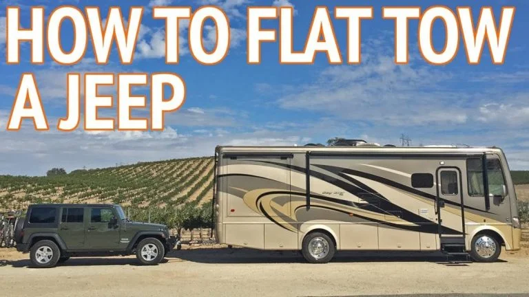 Can a Jeep Wrangler Be Towed Behind an RV?