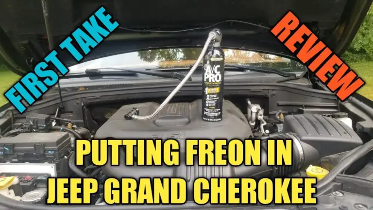 How much freon does a Jeep Grand Cherokee take?