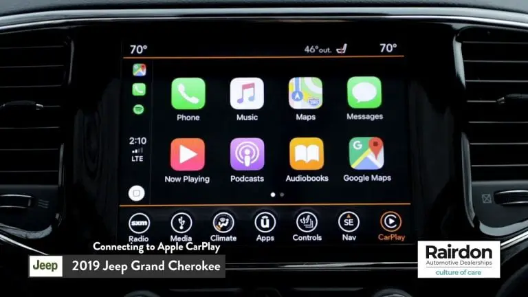 How to Connect Apple CarPlay in Jeep Grand Cherokee?