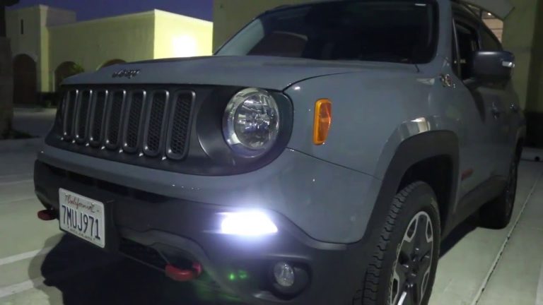 How to Fix a Jeep Renegade Daytime Running Light Out?