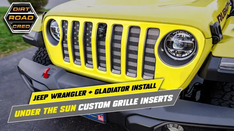 How to Install a Stylish Grill Insert on Jeep Wrangler JL?