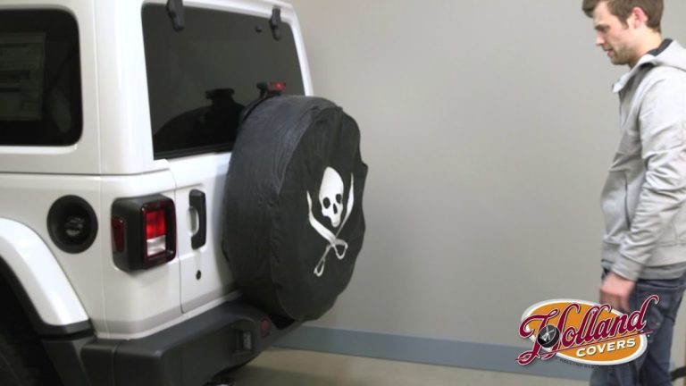 How to Properly Install a Spare Tire Cover on a Jeep Wrangler?