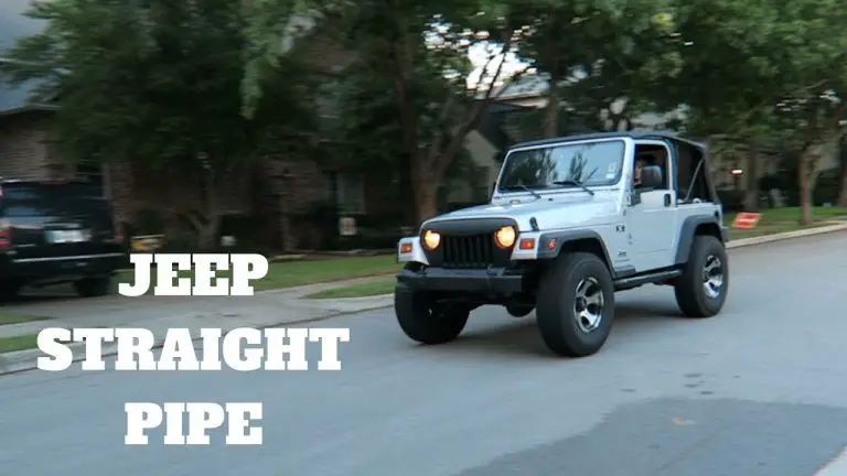 How to Straight Pipe a Jeep Wrangler? A Comprehensive Guide