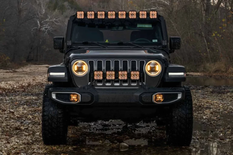 Jeep Wrangler Light Show: Enhancing Nighttime Adventure