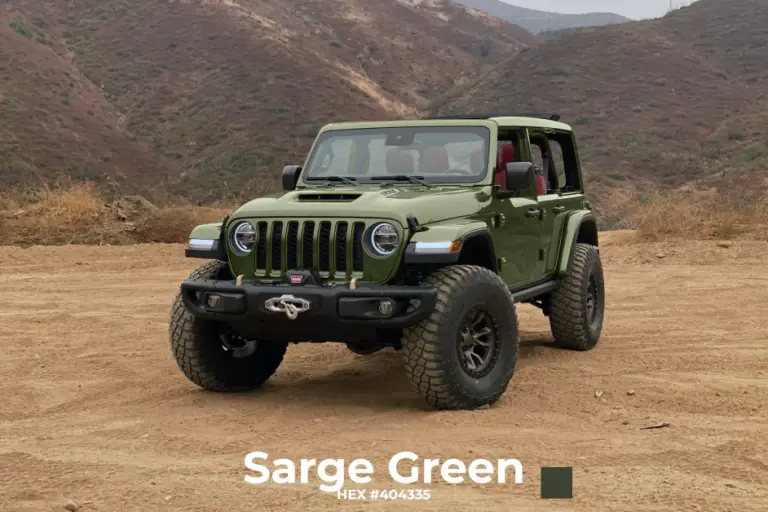 What color Jeep Wrangler should I get for off-roading?
