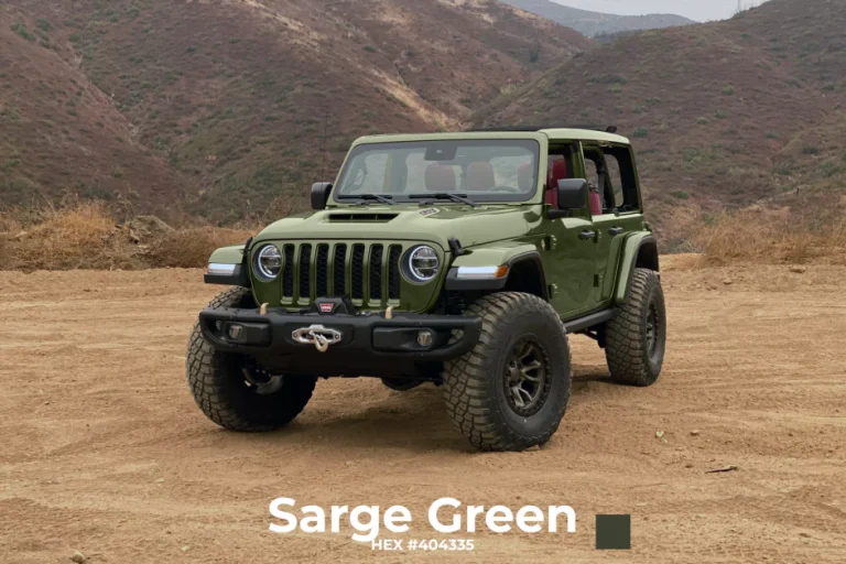 What color Jeep Wrangler should I get for off-roading?