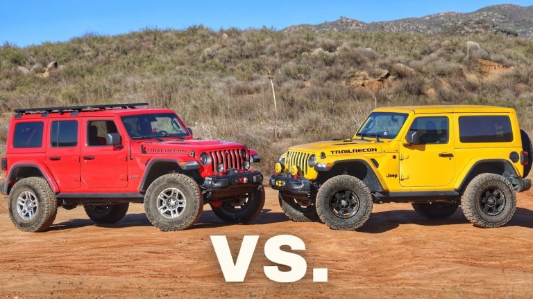 What is The Difference Between 2-Door and 4-Door Jeep Wrangler?