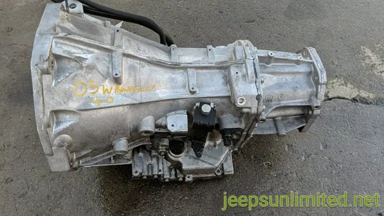 What Transmission is in a 2006 Jeep Wrangler?