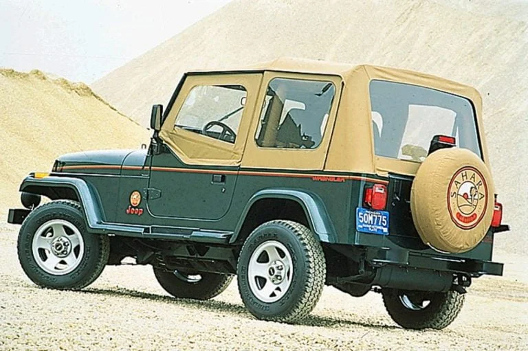 When did Jeep Wrangler go to fuel injection?