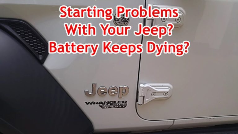 Why does my Jeep battery keep dying unexpectedly?