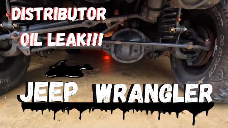 Why Is My Jeep Wrangler Leaking Oil and How Can I Fix It?
